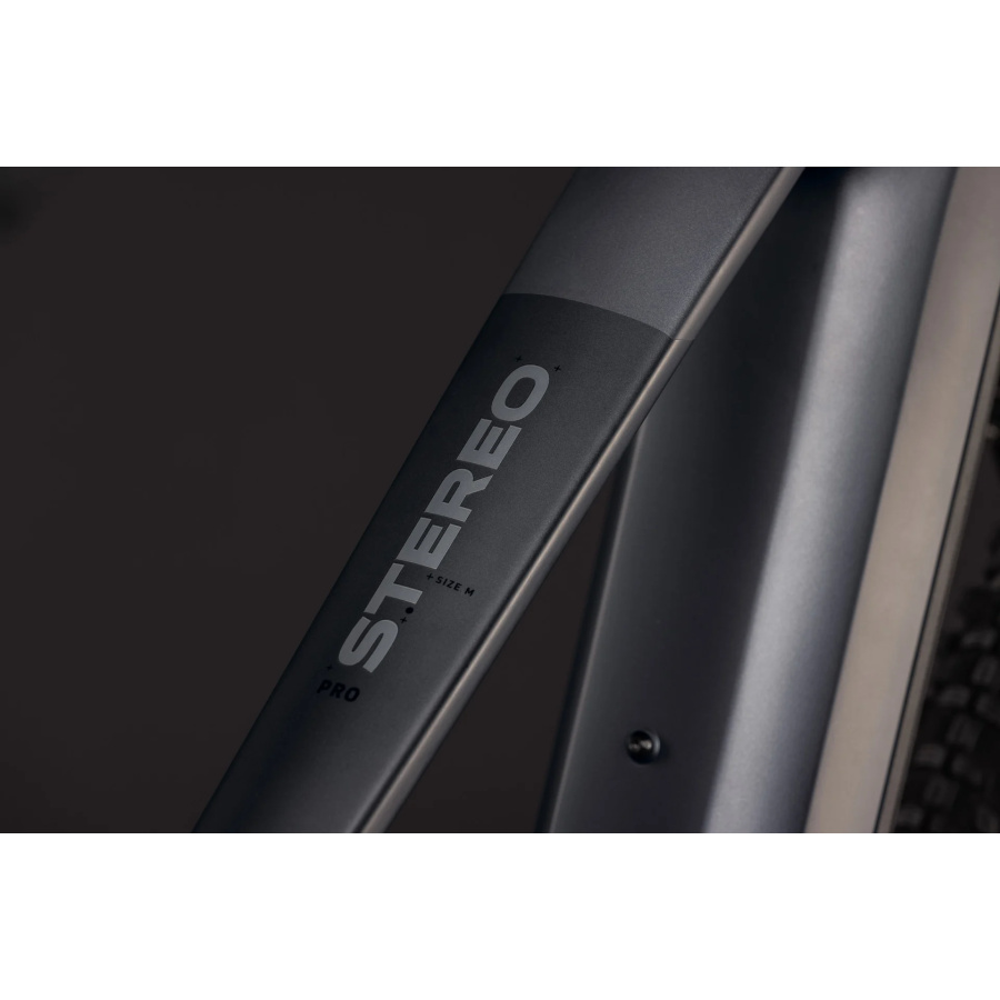 Električno gorsko kolo CUBE Stereo Hybrid ONE22 Pro 800 2027 slabgrey'n'chrome - detajl 2
