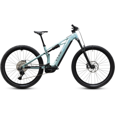Električno gorsko kolo CUBE Stereo Hybrid ONE44 HPC Pro 800 2027 pearlaqua´n´black
