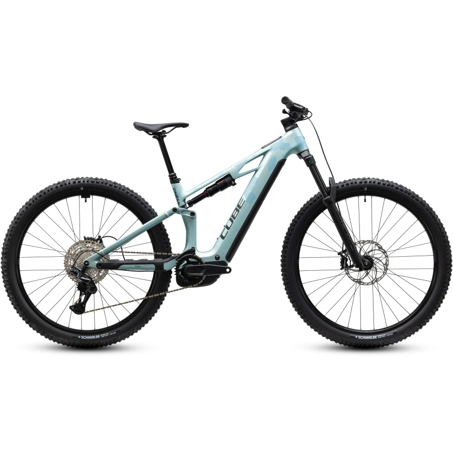 Električno gorsko kolo CUBE Stereo Hybrid ONE44 HPC Pro 800 2027 pearlaqua´n´black