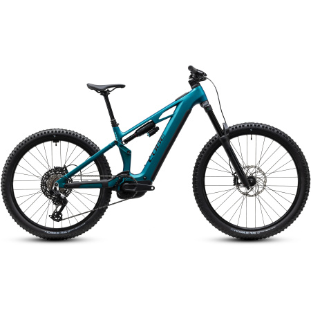 Električno gorsko kolo CUBE Stereo Hybrid ONE77 HPC Race 800 2027 metallicpetrol'n'black