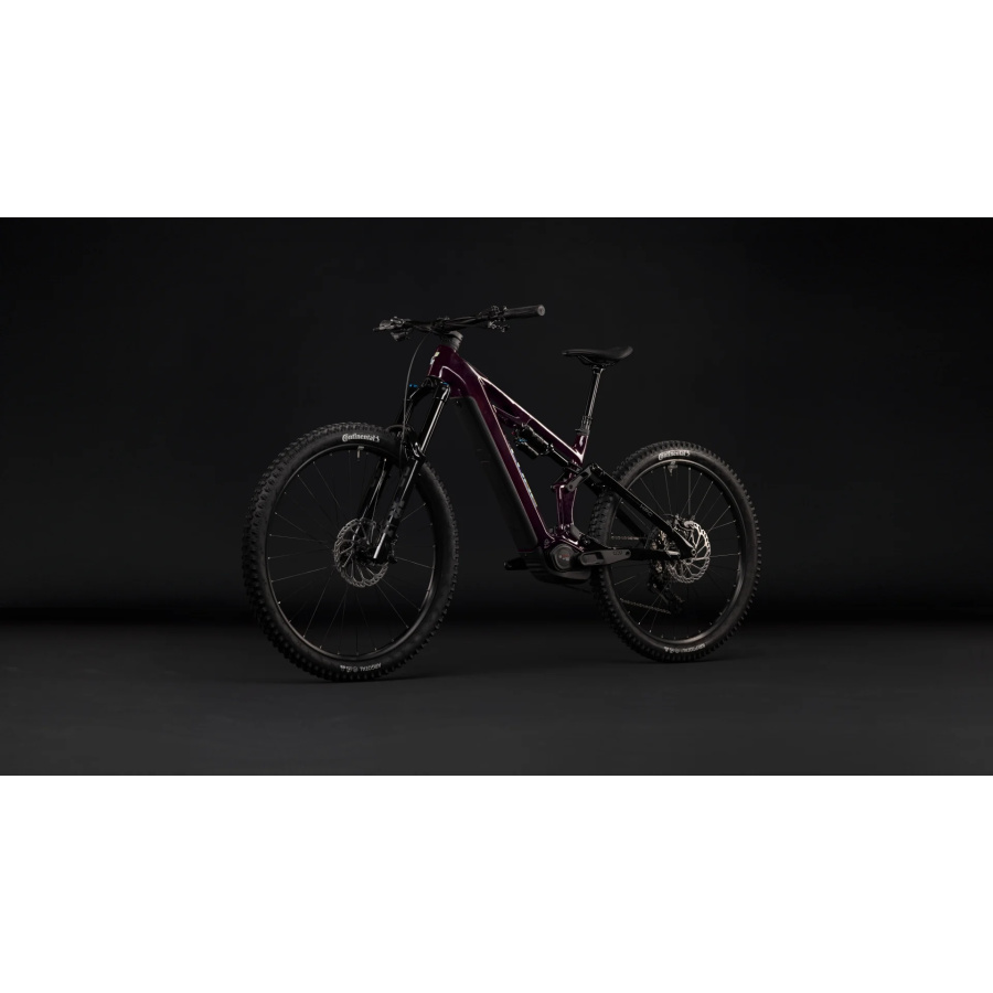 Električno gorsko kolo CUBE Stereo Hybrid ONE77 HPC SLX 800 2027 liquidred'n'black - pogled 4