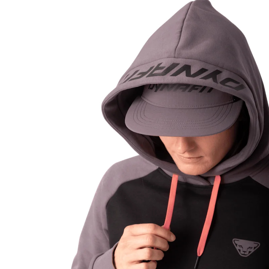 Ženski pulover s kapuco DYNAFIT 24/7 Hoody Ephemera - detajl materiala