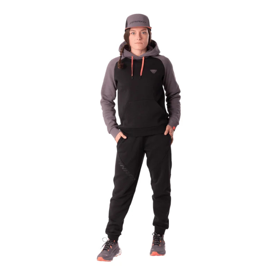 Ženski pulover s kapuco DYNAFIT 24/7 Hoody Ephemera - pogled od zadaj