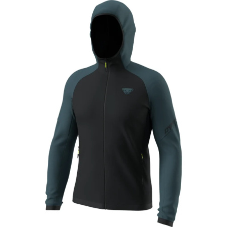 Moška turnosmučarska jakna DYNAFIT Radical Polartec Hooded v sivi barvi Cinder