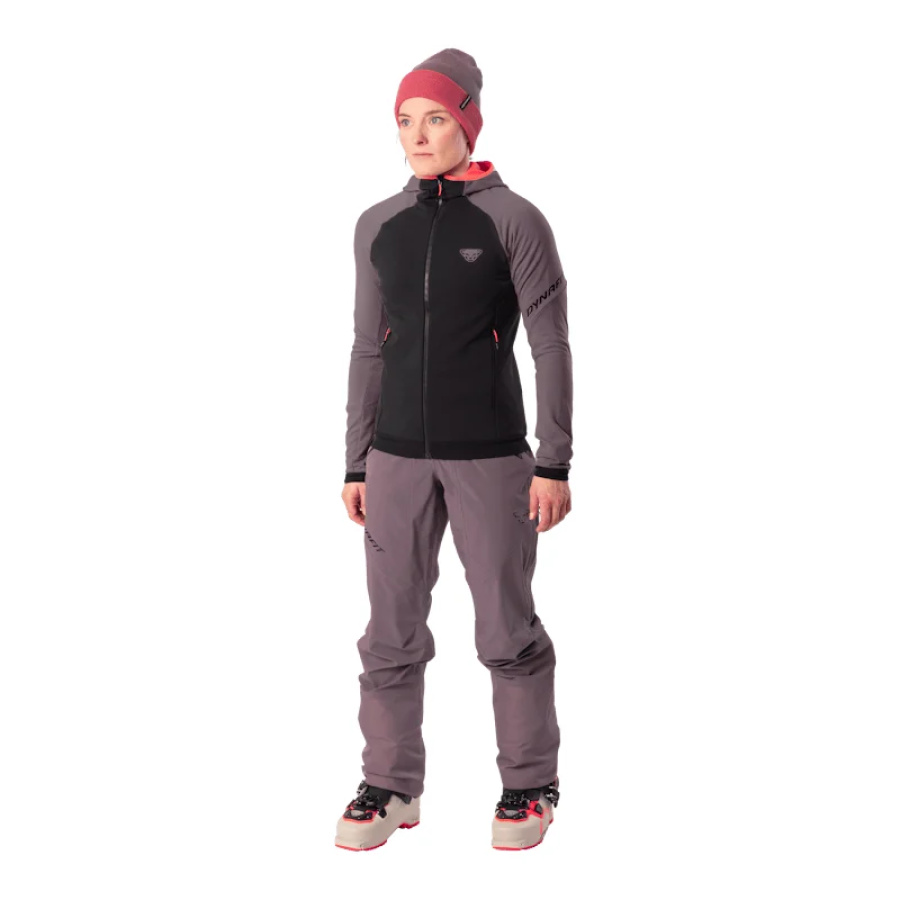 Ženska jakna DYNAFIT Radical Polartec Hooded Ephemera - na modelu
