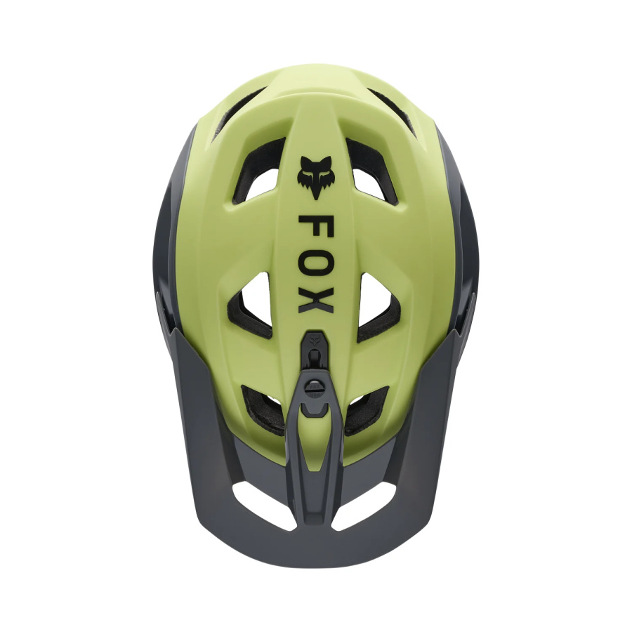 Kolesarska čelada Fox Speedframe 5050 v rumeni barvi - pogled 3