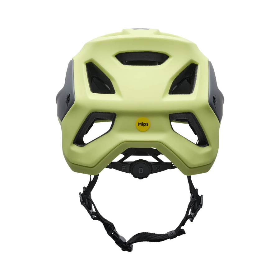 Kolesarska čelada Fox Speedframe 5050 v rumeni barvi - pogled 4