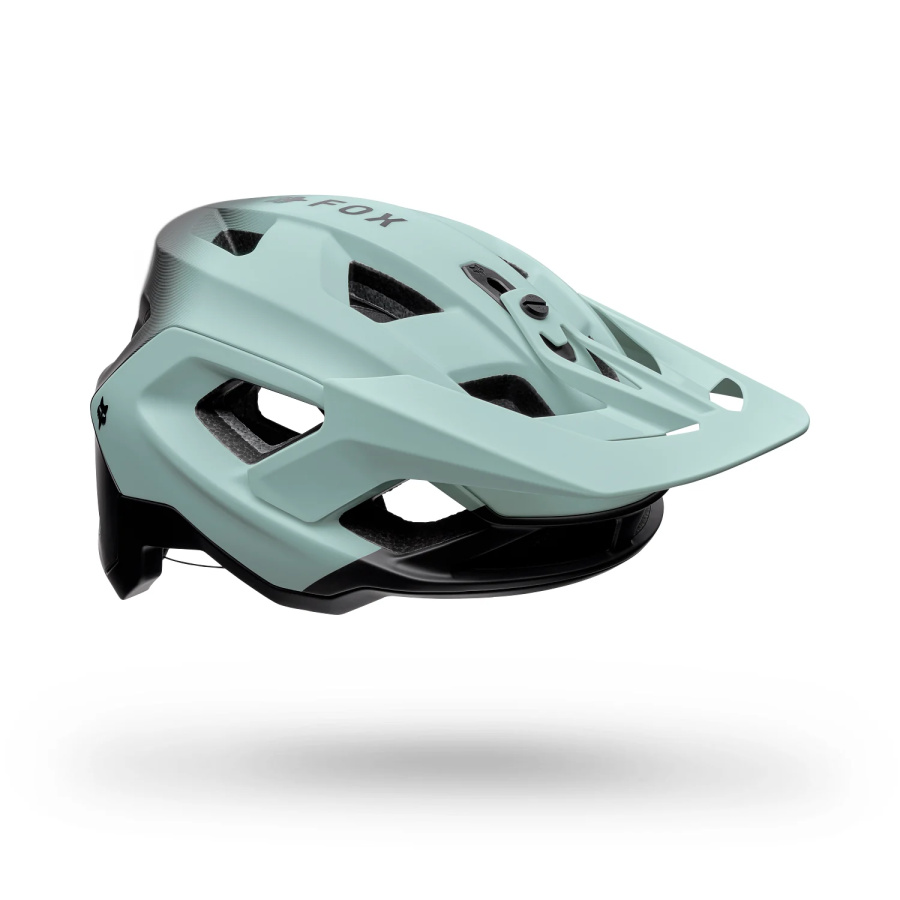 Kolesarska čelada Fox Speedframe Pro Backfade v modri barvi - pogled 2
