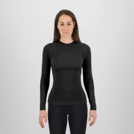 Ženska majica Karpos Dinamico Merino 130 LS črna