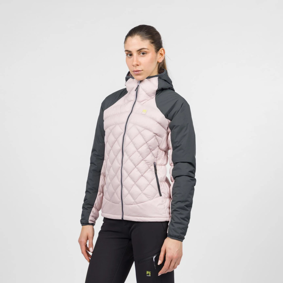 Ženska jakna Karpos Lastei Active Plus Lilac/woodl.gray - pogled 3