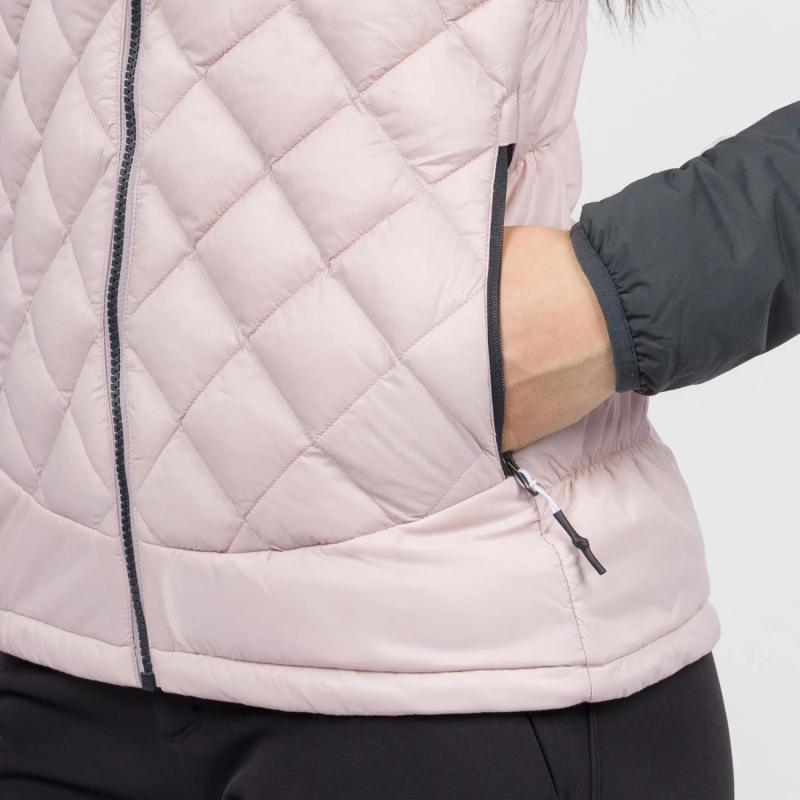 Ženska jakna Karpos Lastei Active Plus Lilac/woodl.gray - pogled 4