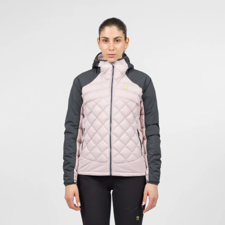 Ženska jakna Karpos Lastei Active Plus Lilac/woodl.gray