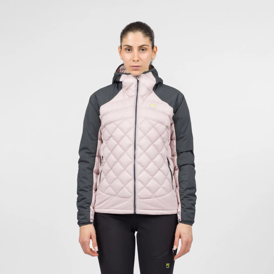Ženska jakna Karpos Lastei Active Plus Lilac/woodl.gray