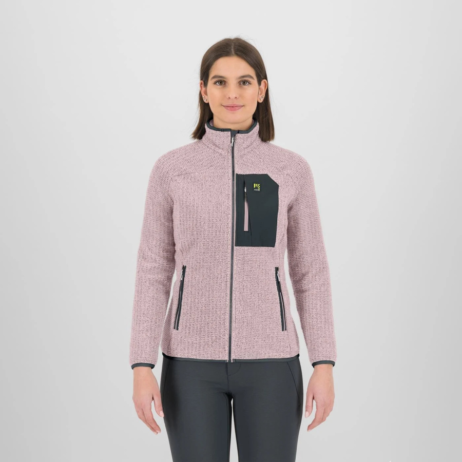 Ženska jopa Karpos Rocchetta Evo W Fleece - pogled spredaj