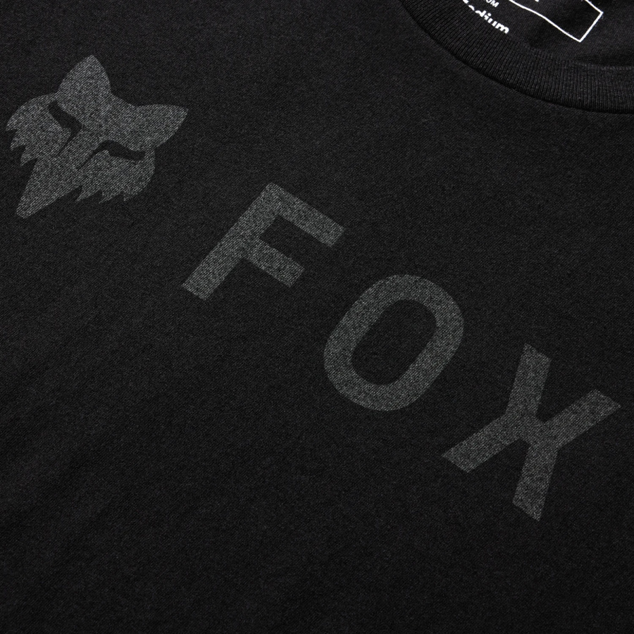 Črna moška majica s kratkimi rokavi Fox Absolute 195 Original - pogled 4