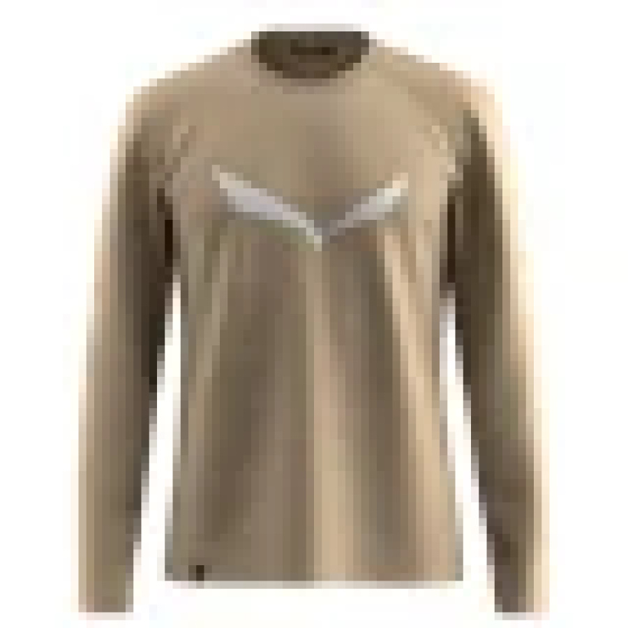 Moška pohodniška majica z dolgimi rokavi SALEWA Solidlogo Dry L/S v bledo zeleni barvi - pogled 2