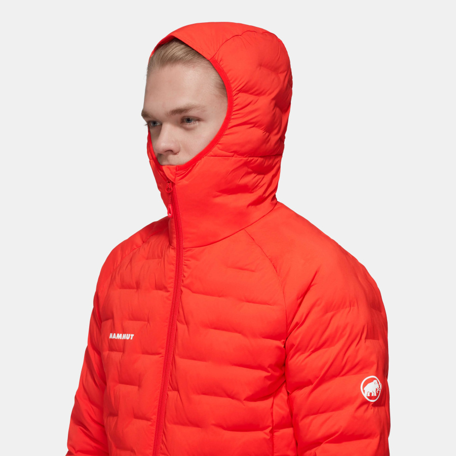 Moška izolacijska jakna Mammut Sender IN Hooded - detajl 1