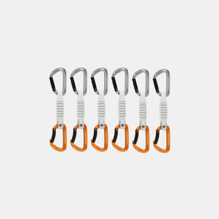 Komplet plezalnih sistemov Mammut Sender Keylock 12 cm Light grey-gold