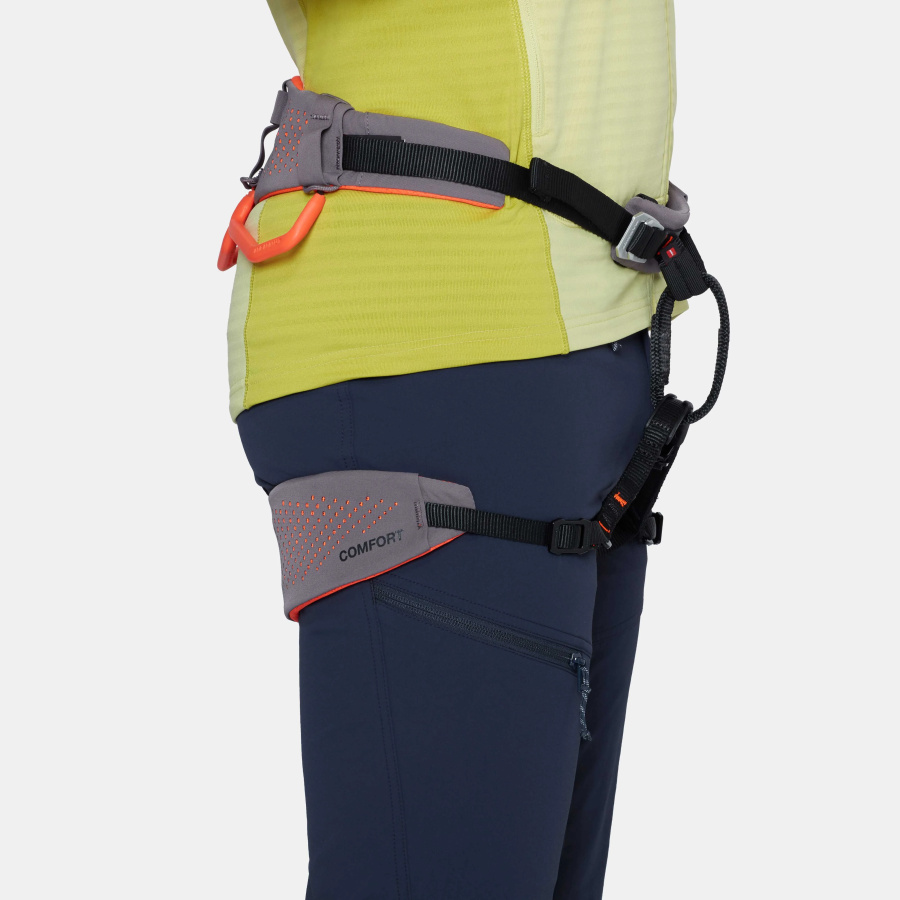 Moške gorniške hlače MAMMUT Taiss SO Marine - detajl materiala