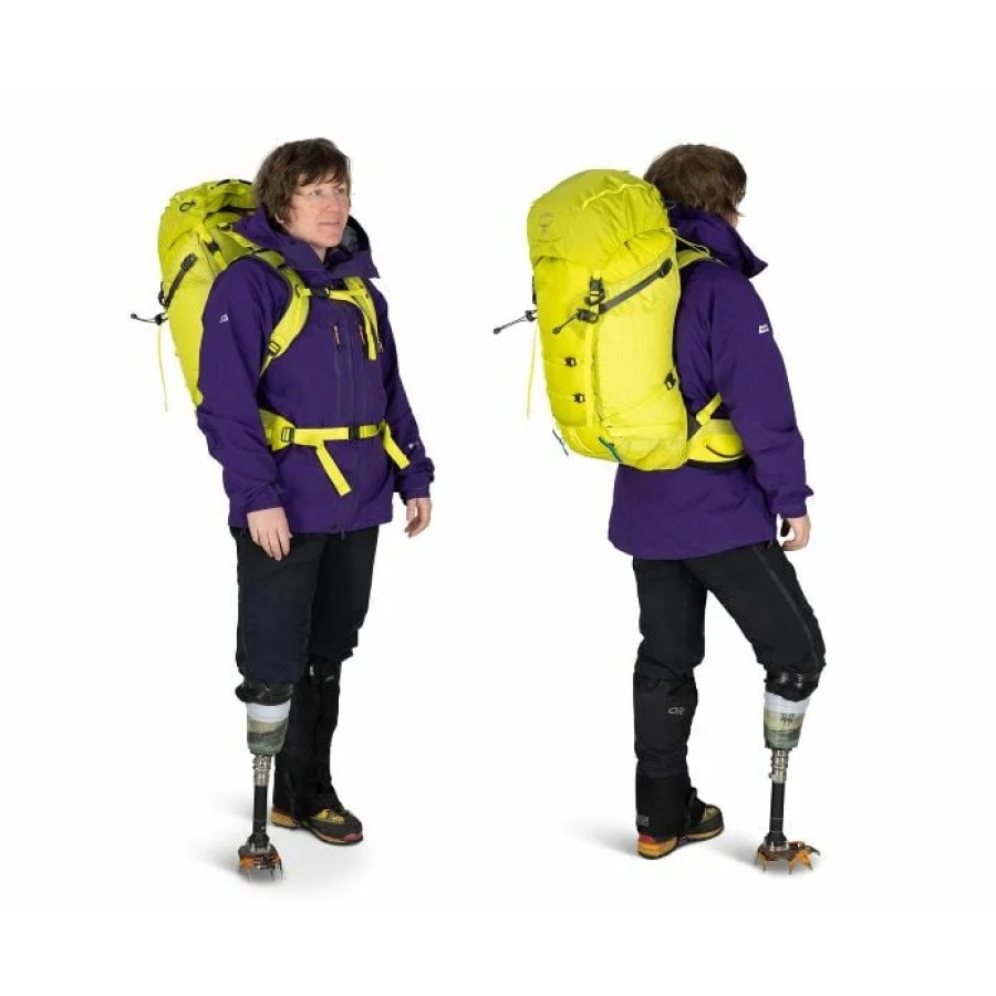Osprey Mutant 38 Lemongrass - na terenu