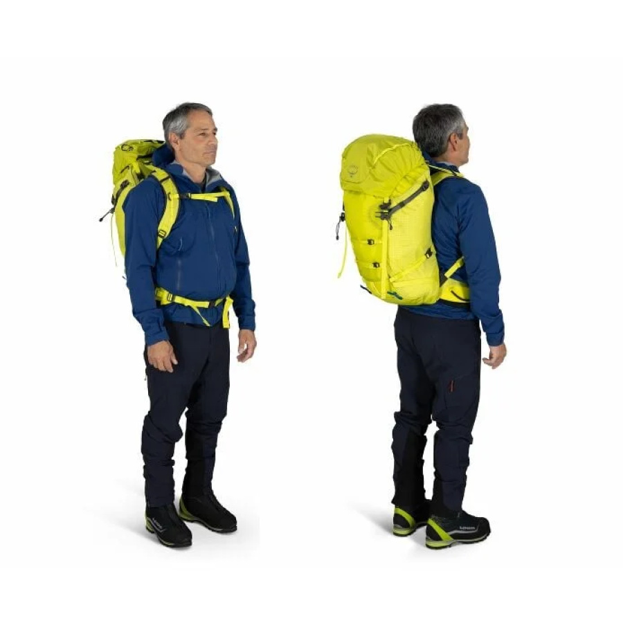 Osprey Mutant 38 Lemongrass - uporaba v praksi