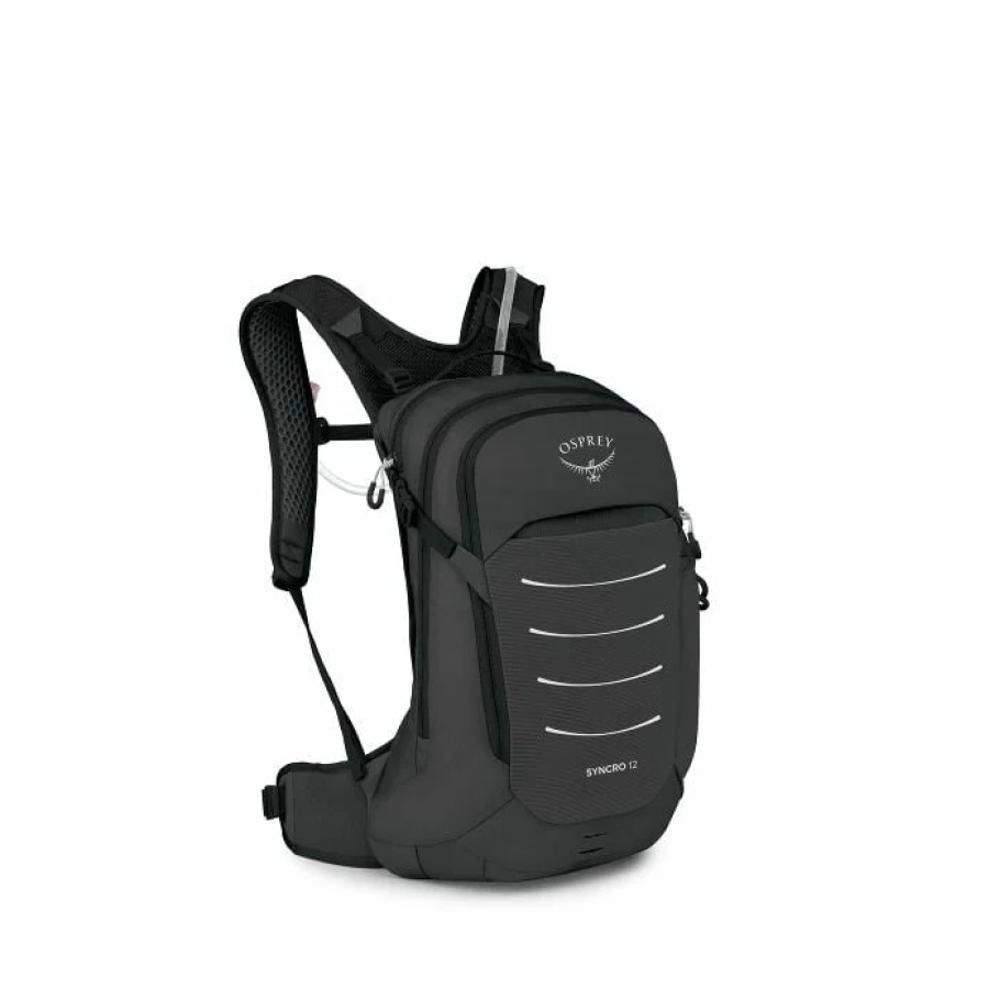 Kolesarski nahrbtnik Osprey Syncro 12 v črni barvi