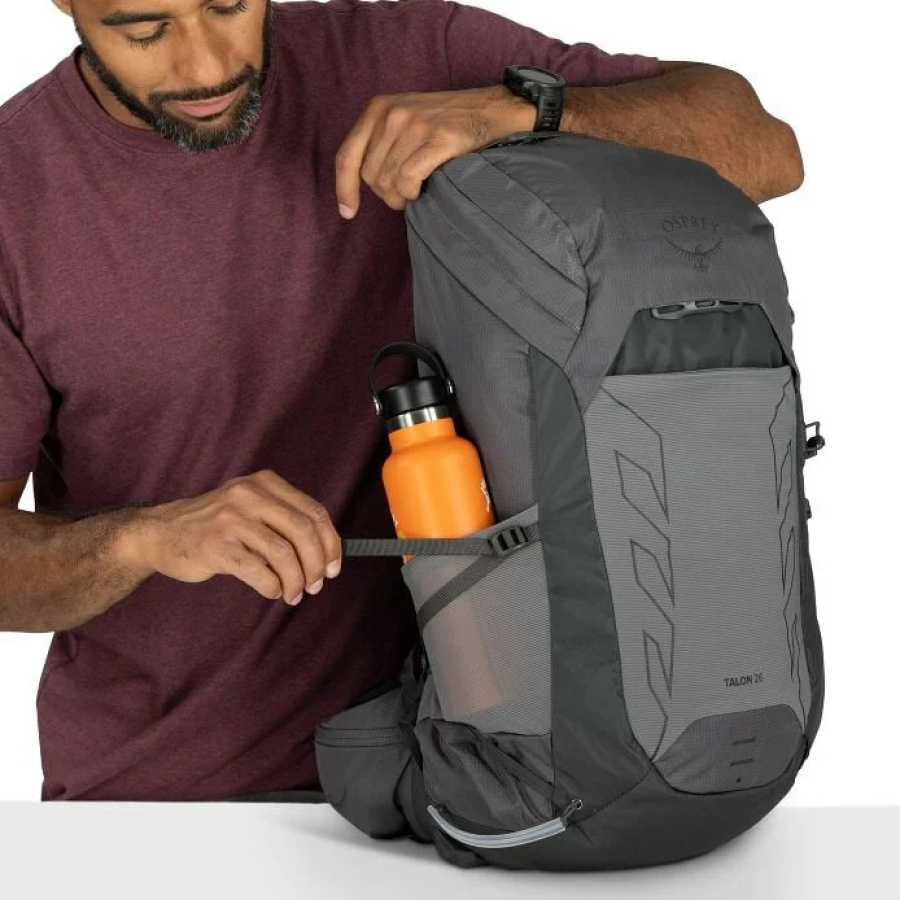Nahrbtnik Osprey Talon 26 v sivi barvi Phantom Grey - detajl 5