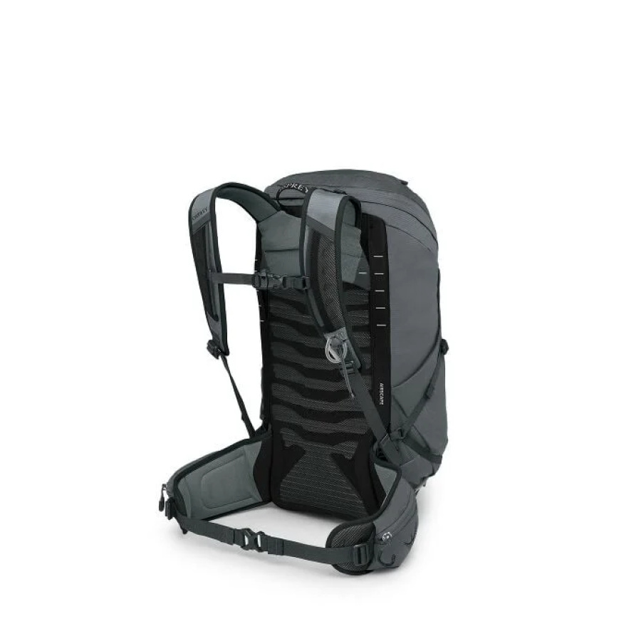 Nahrbtnik Osprey Talon 26 v sivi barvi Phantom Grey - pogled od zadaj