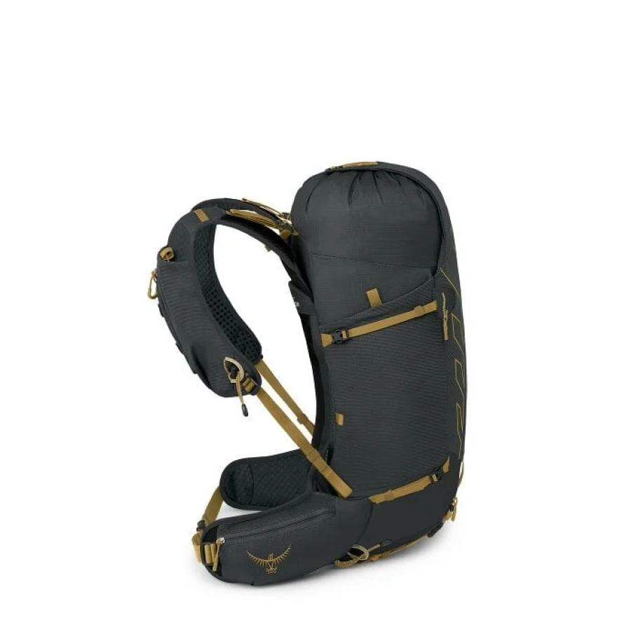 Nahrbtnik Osprey Talon Velocity 30 Dark Charcoal Tumbleweed Yellow - drugi stranski pogled