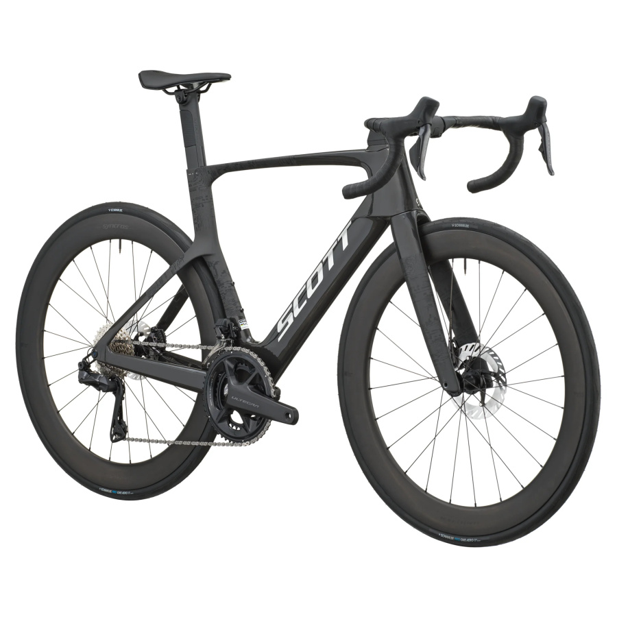 Cestno kolo SCOTT Foil RC 10 2027 v karbonsko sivi barvi - pogled 2