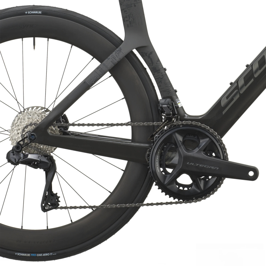 Cestno kolo SCOTT Foil RC 10 2027 v karbonsko sivi barvi - pogled 4