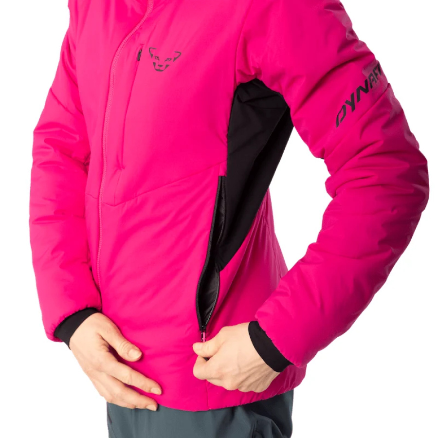 Ženska izolacijska jakna Dynafit Blacklight PrimaLoft v flamingo barvi - detajl 1