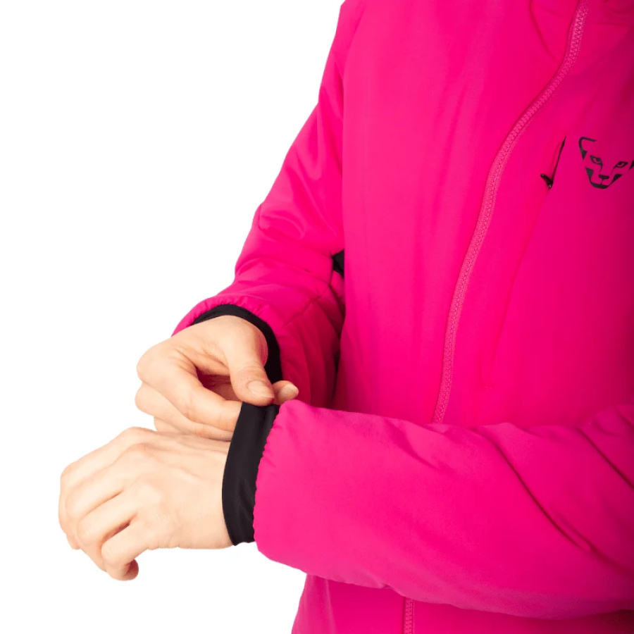 Ženska izolacijska jakna Dynafit Blacklight PrimaLoft v flamingo barvi - detajl 3