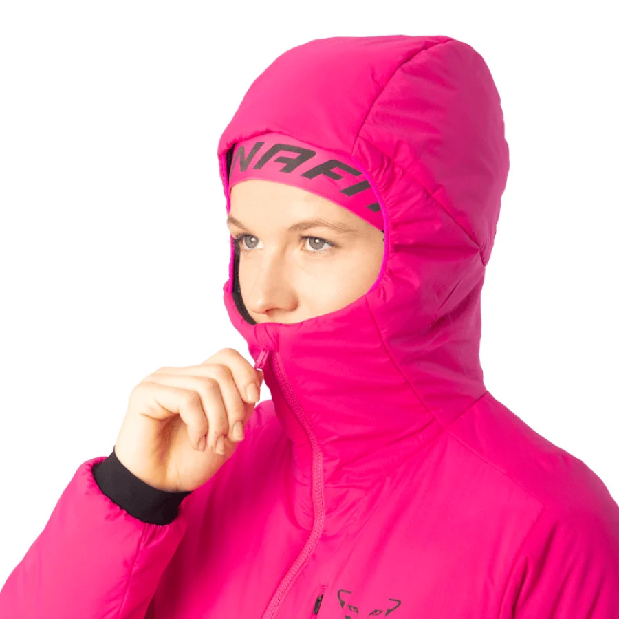Ženska izolacijska jakna Dynafit Blacklight PrimaLoft v flamingo barvi - detajl 4
