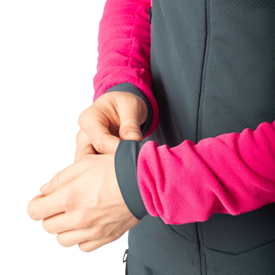 Ženska jakna Dynafit Blacklight Thermal Hooded Flamingo - detajl materiala