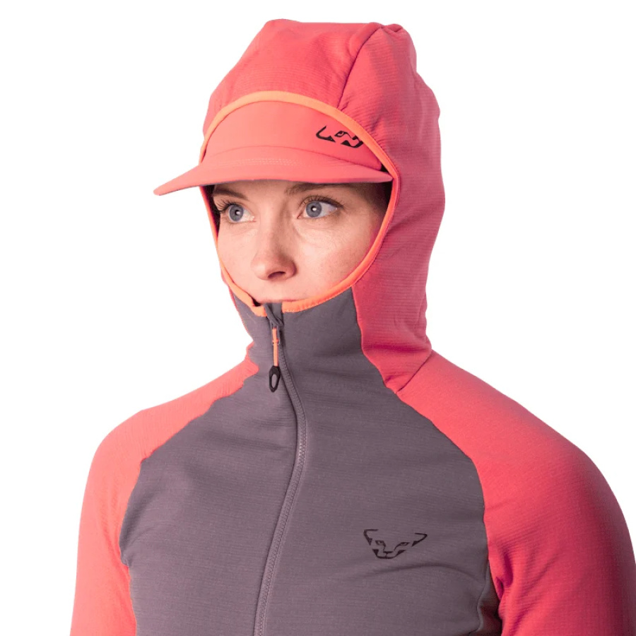 Ženska jakna DYNAFIT Radical Polartec Hooded Cabana - detajl notranjosti