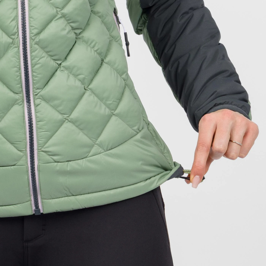 Ženska jakna Karpos Lastei Active Plus Hedge/Woodl.Gray - pogled 5