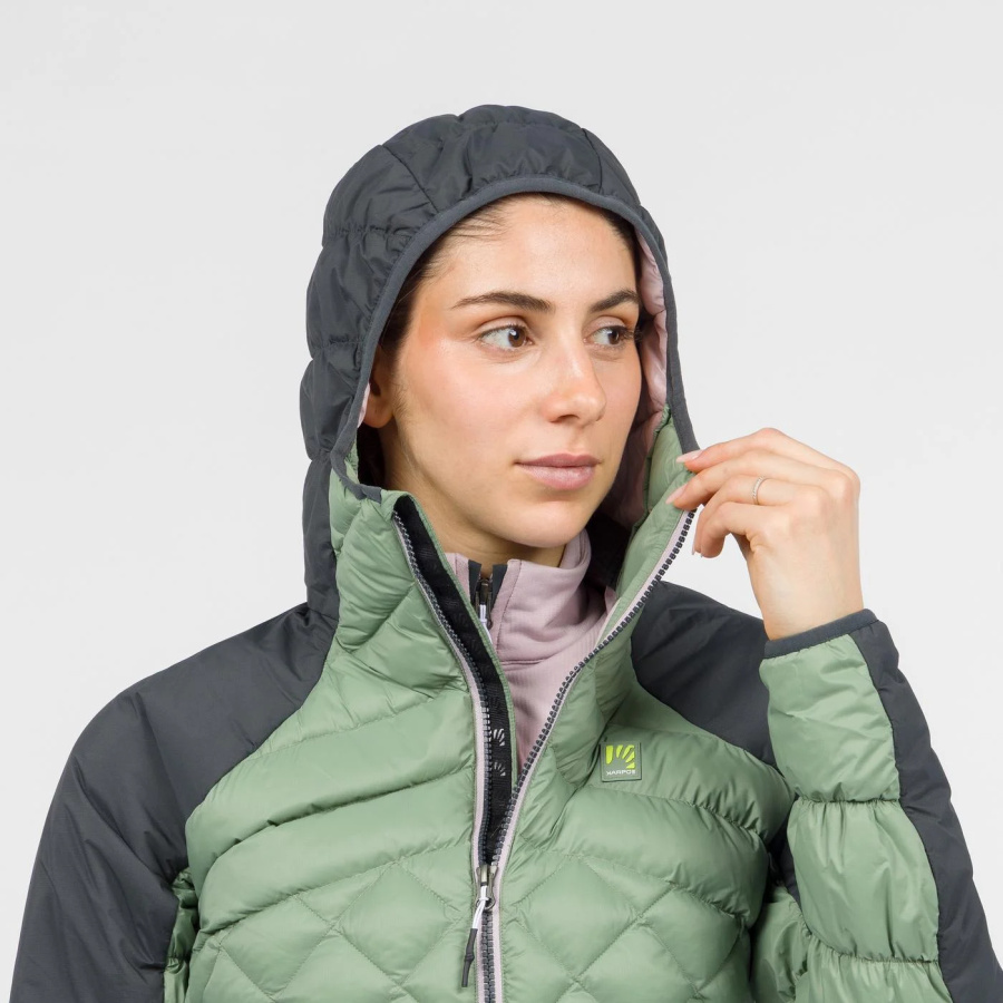 Ženska jakna Karpos Lastei Active Plus Hedge/Woodl.Gray - pogled 6