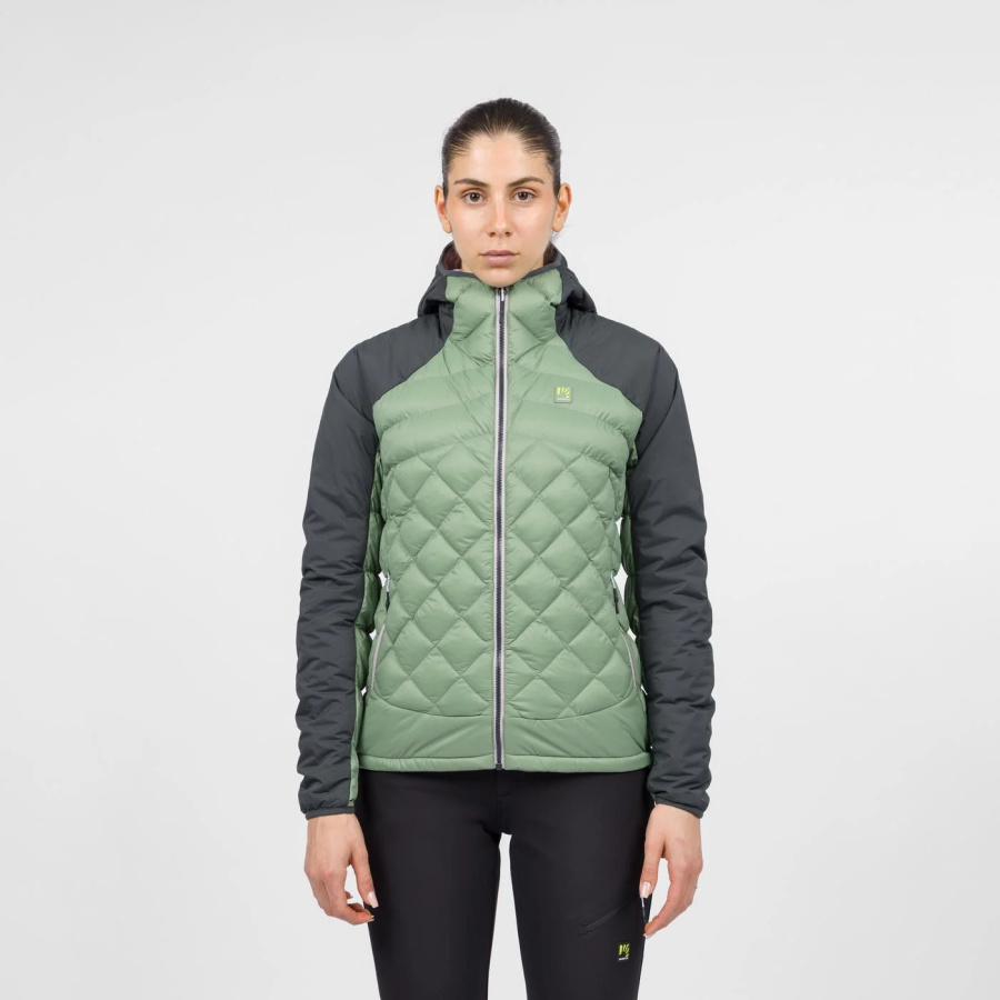 Ženska jakna Karpos Lastei Active Plus Hedge/Woodl.Gray