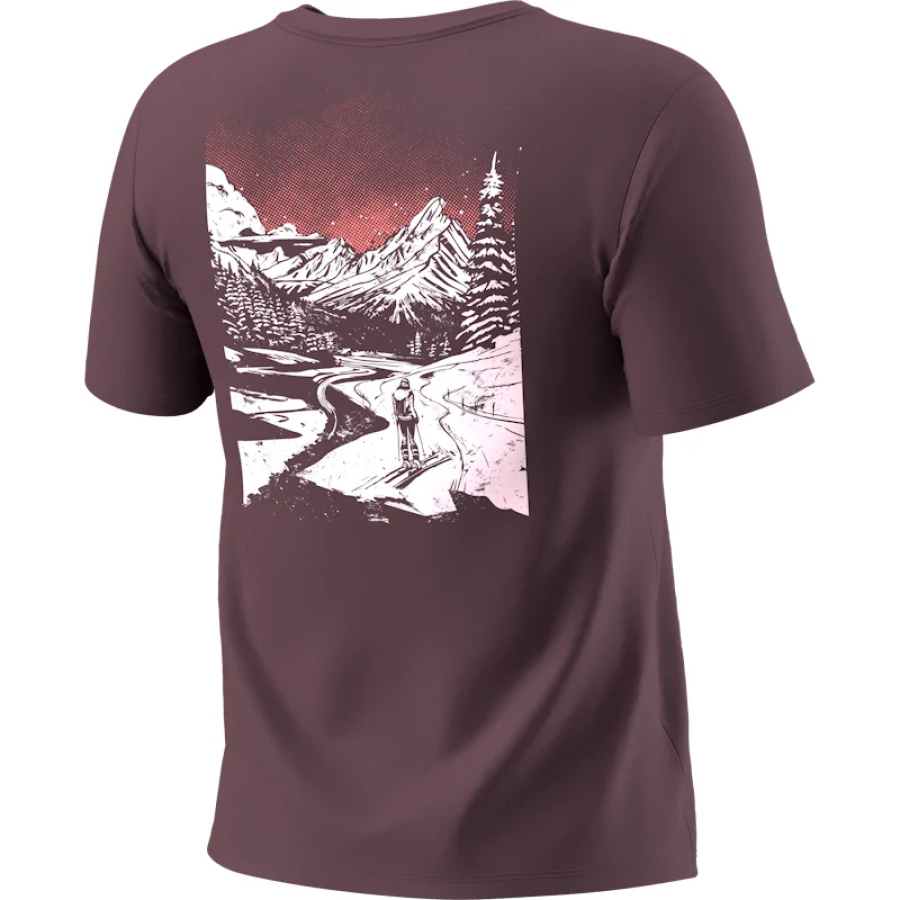 Ženska majica Dynafit Back Graphic Cotton Ephemera Valley