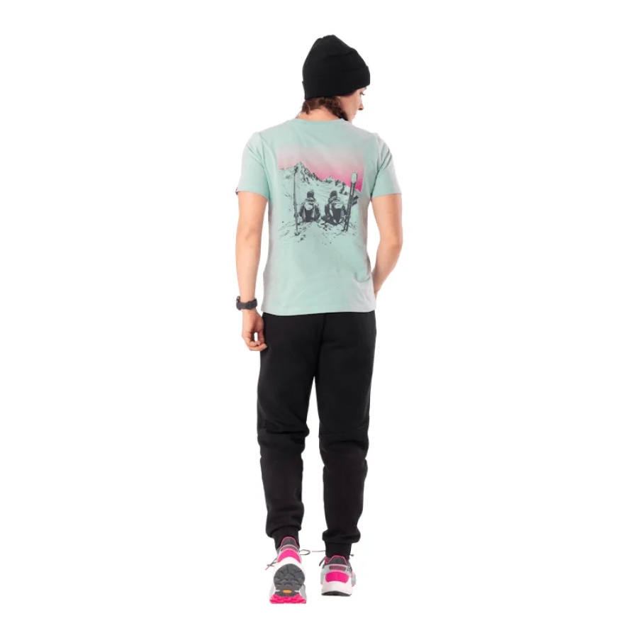 Ženska majica Dynafit Back Graphic Cotton - stranski pogled