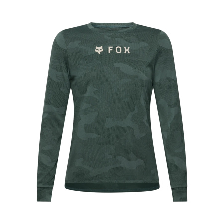 Ženska kolesarska majica FOX Ranger TruDri LS SGE - sprednji pogled