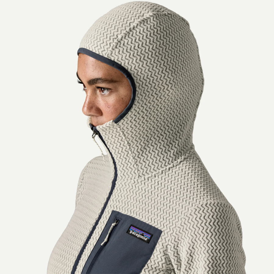 ŽENSKA JOPA PATAGONIA R1 AIR FULL-ZIP HOODY Birch White