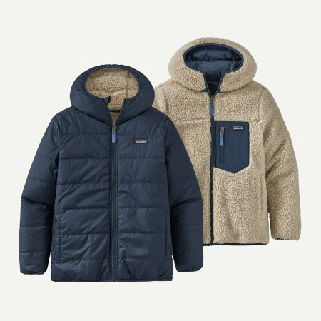 JAKNA PATAGONIA REVERSIBLE READY FREDDY KIDS New navy