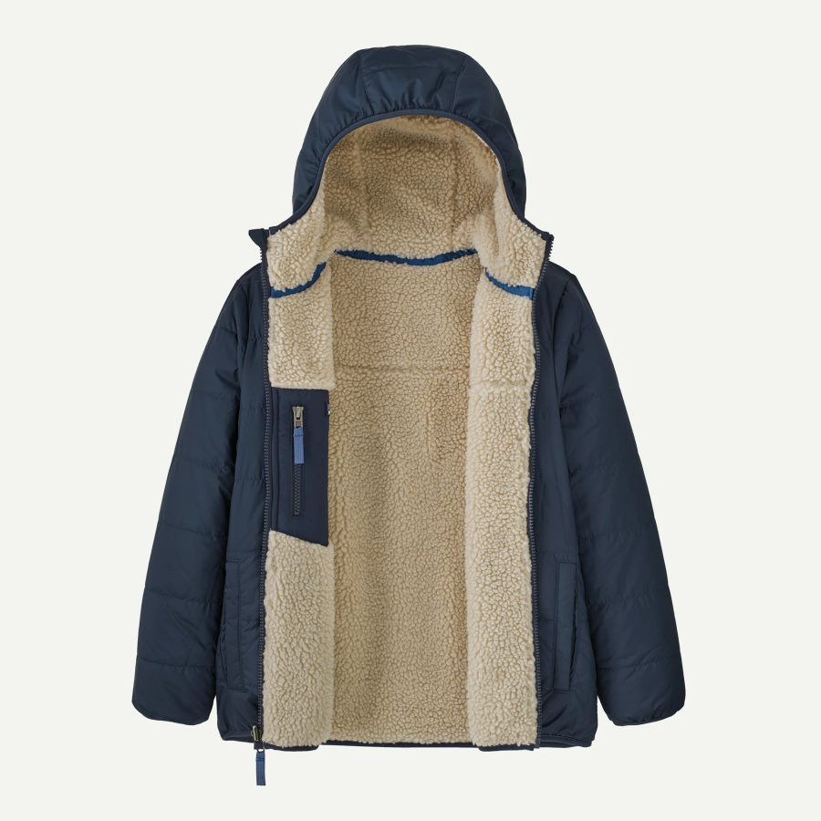 JAKNA PATAGONIA REVERSIBLE READY FREDDY KIDS New navy