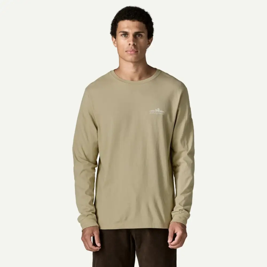 MAJICA PATAGONIA FITZ ROY FOOTHILLS LS  Weathered Stone