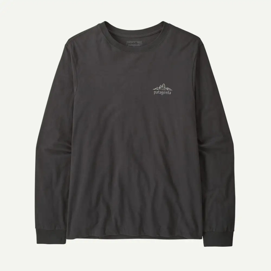 MAJICA PATAGONIA CLOUD CRAG LS  Ink Black