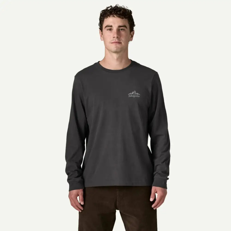 MAJICA PATAGONIA CLOUD CRAG LS  Ink Black