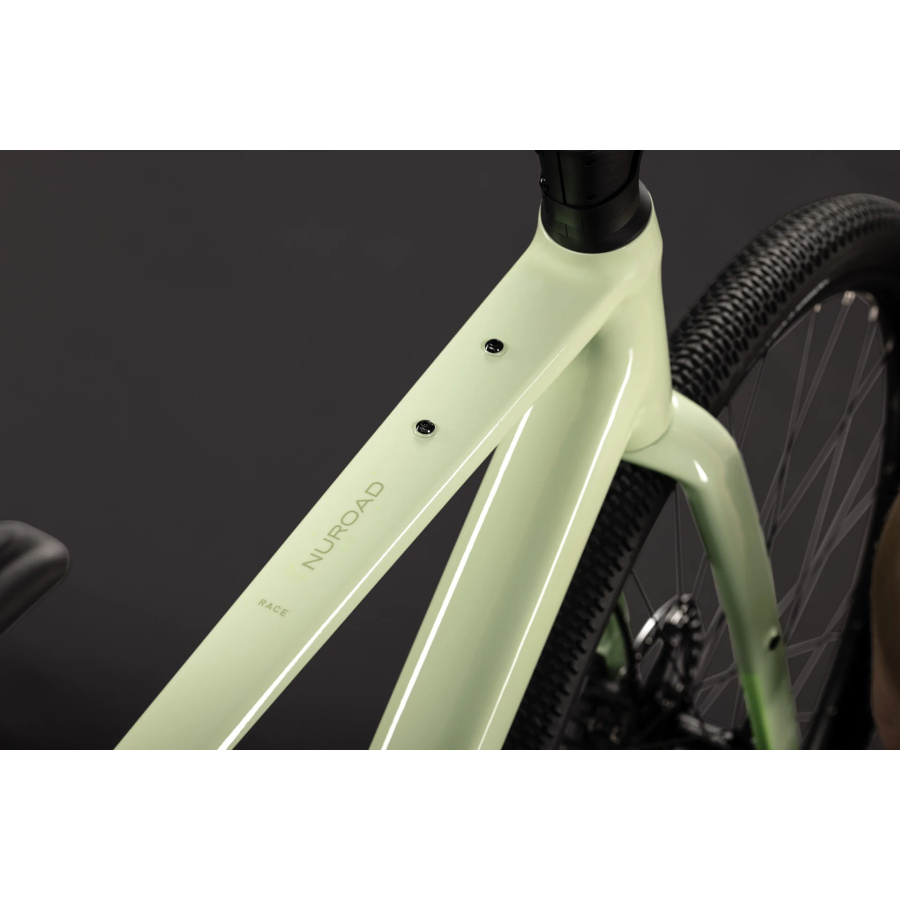 Gravel kolo CUBE Nuroad Race 2027 Lindgreen´n´Matcha - detajl 1