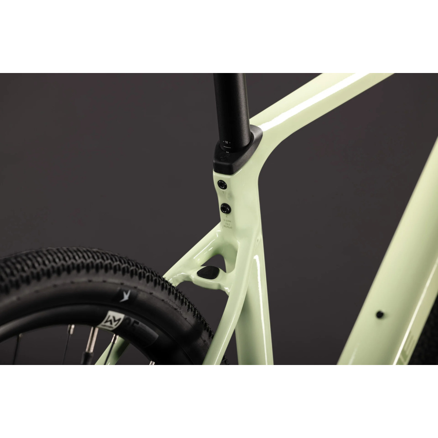 Gravel kolo CUBE Nuroad Race 2027 Lindgreen´n´Matcha - detajl 2
